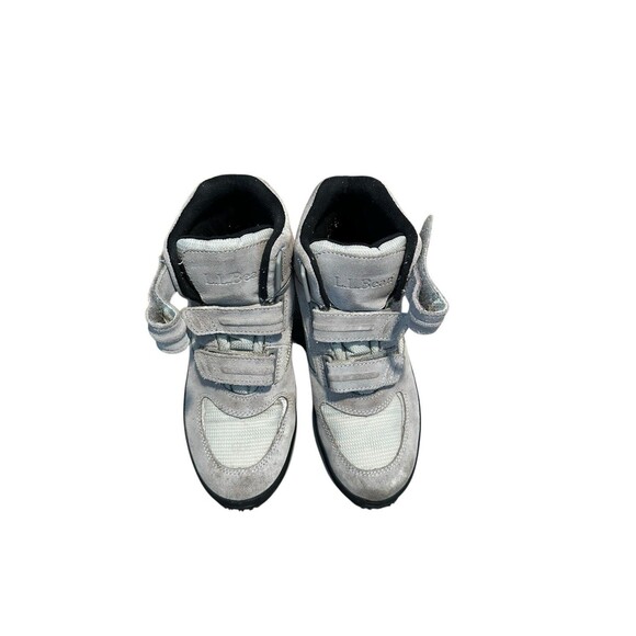 LL BEAN Mens Hiking Boots 8.5 Gray Suede Primaloft 200 gram Insulation #05455 - Picture 8 of 10